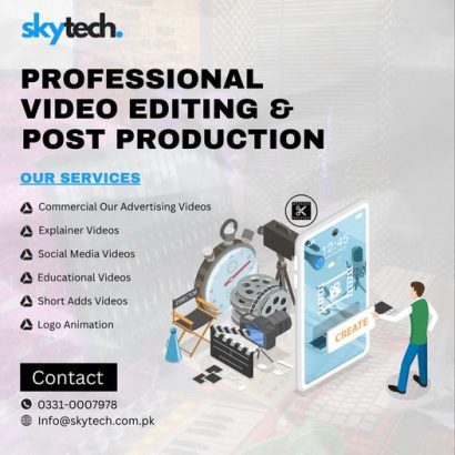 skytech video editing services