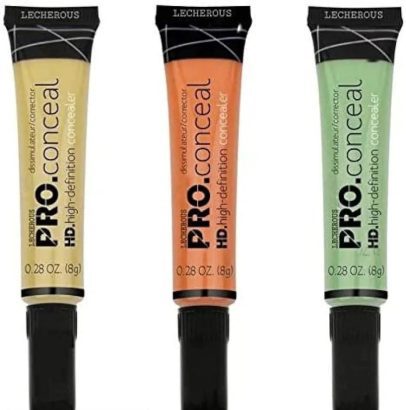 HD Pro High Coverage Concealer, Pack Of 3