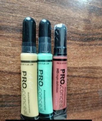HD Pro High Coverage Concealer, Pack Of 3