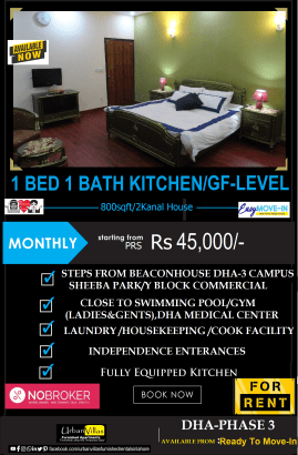 Paying Guest Modern Living in the Heart of DHA