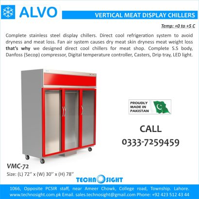 ALVO Meat Shop Solution in Pakistan,Meat Chiller,Meat Mince Machine
