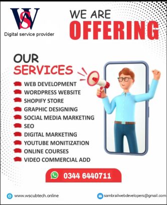 SMB Web and Digital Services Providing Company PVT