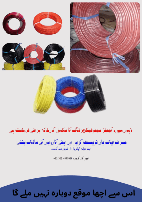 Cables Manufacturing Complete Business For Sale