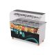 ALVO Salad Bar Chiller, Russian Salad Bar Counter, Fruit Chaat Counter