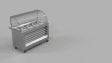 ALVO Salad Bar Chiller, Russian Salad Bar Counter, Fruit Chaat Counter
