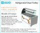 ALVO Salad Bar Chiller, Russian Salad Bar Counter, Fruit Chaat Counter