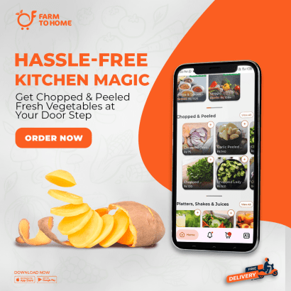 Freshly Chopped and Peeled Vegetables, Delivered Free to Your Doorstep