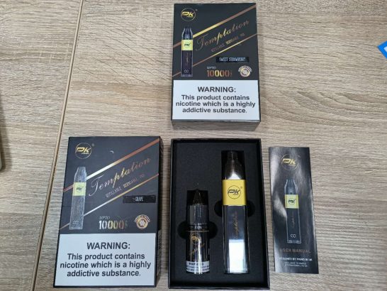 PKing Temptation vape With 10ml Juice