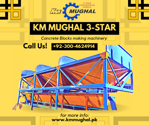 automatic concrete blocks making machine