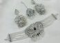 Zircon stones bridal choker set