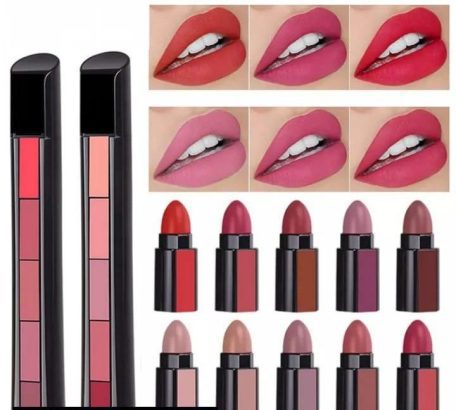 5 in 1 high pigmented lipstick