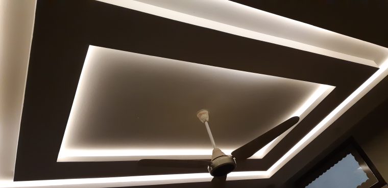 Ceiling work, glass work, wood work, paint work, tile work