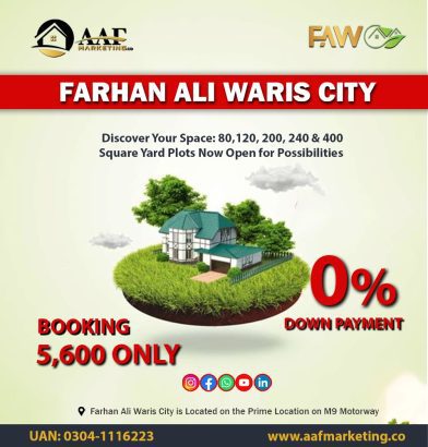 Farhan Ali Waris City – AAF Marketingco
