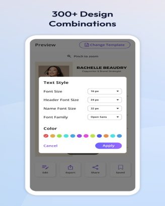My Resume Builder CV Maker App