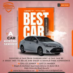 Rent A Car In Karachi