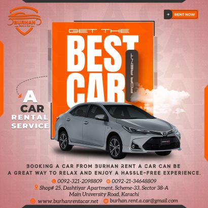 Rent A Car In Karachi