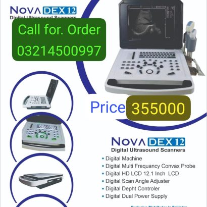 NOVADEX X N12 NOTE BOOK DIGITAL ULTRASOUND MACHINE