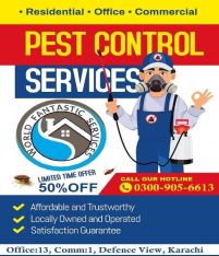 Termite Roaches Pest Control Fumigation Services in Karachi