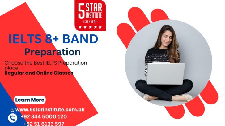 IELTS Preparation Course in Islamabad with 5 STAR INSTITUTE