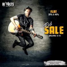 20%-40% OFF on musical instruments at Hi Volts Guitar Shop