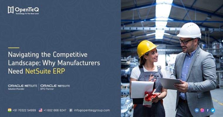 OpenTeQ Manufacturing with NetSuite