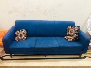 Blue Color 5 Seater Sofa for Sale