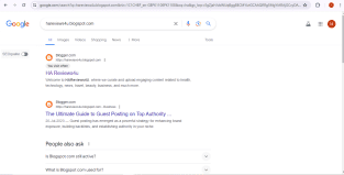 Blogger Website Developer