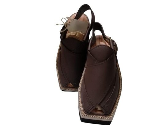 HAND Stitched Genuine Leather Soft Peshawari Chappal
