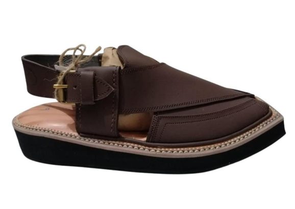 HAND Stitched Genuine Leather Soft Peshawari Chappal