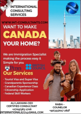 WANT TO MAKE CANADA YOUR HOME?