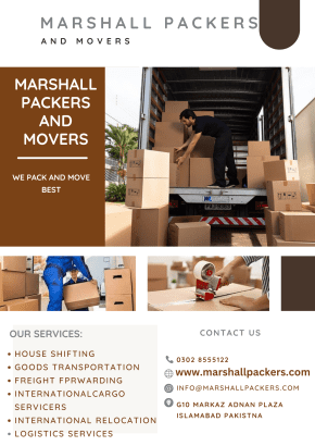MARSHALL PACKERS AND MOVERS LAHORE