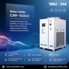 Chiller CW-6300 with Cooling Capacity of 9000W