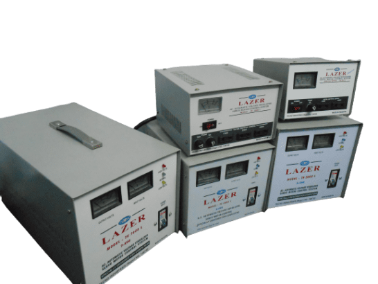Voltage Stabilizer servo type timer, protection copper avr