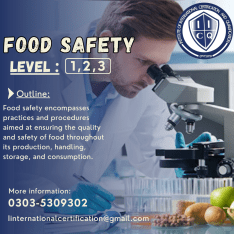 International Food safety course in Rawalpindi Taxila