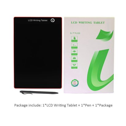 9.7 Inch LCD Digital Writing Tablet Colorful Painting Art Bo