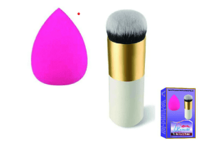 Deal Of 2 Foundation Brush And Beauty Blender | Makeup Kit