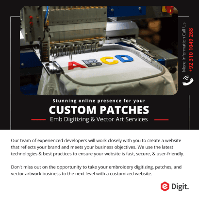 Boost Your Embroidery & Art Business with a Custom Website!