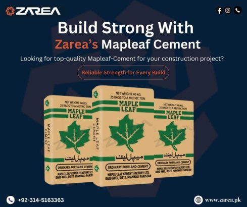 Maple Leaf Cement Available on Zareapk