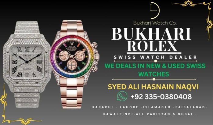Bukhari Rolex sell your watch in best price Gold watch Rolex