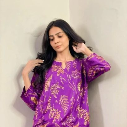Khaslibas New Trendy dress Print 2pc For Girls And Women