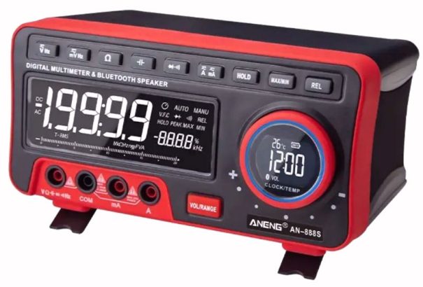 Digital Bench Multimeter 19999 Counts Transistor Tester