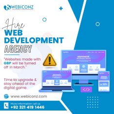 Web Development Agency in Lahore | Webiconz