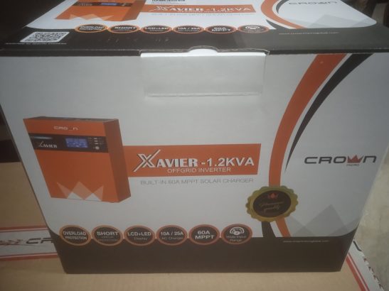 Crown Xavier 1.2 Kva solar inverter