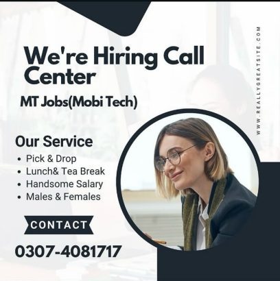 Jobs for Males & Females in Lahore. Urdu Call Center