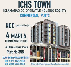 ICHS TOWN 4 Marla Commercial Plot