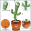 Cute Dancing and Talking Cactus Toy