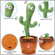 Cute Dancing and Talking Cactus Toy