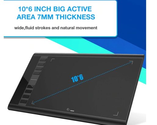 Ugee M708 Upgraded Graphics Drawing Tablet Board with Batter