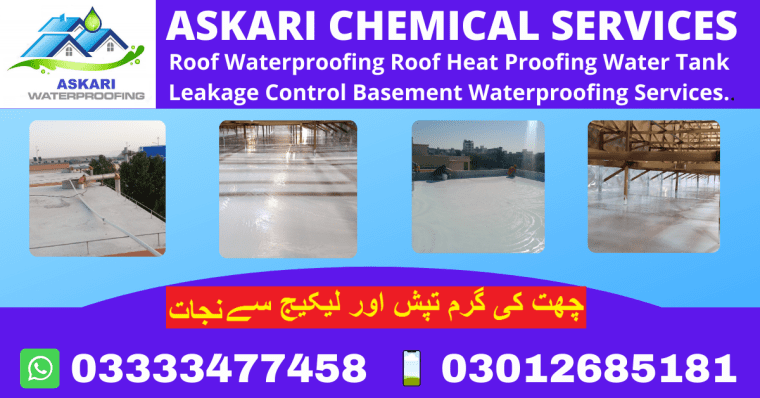Roof Waterproofing Roof Heat proofing Bathroom Leakage Seep