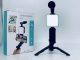 Tripod stand with mic and light